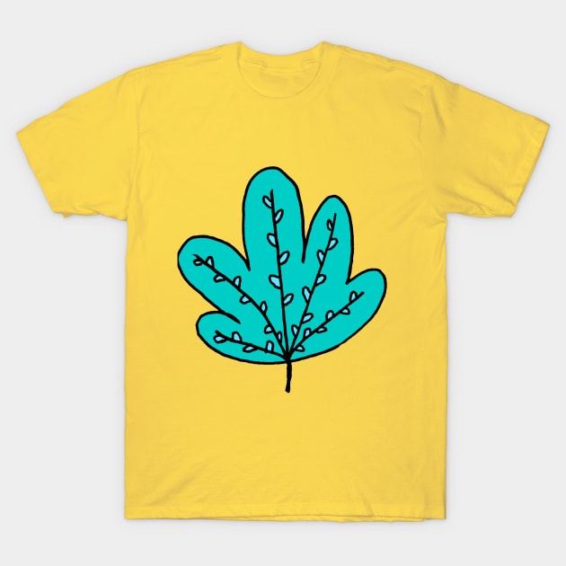 Leaf T-Shirt by Swadeillustrations